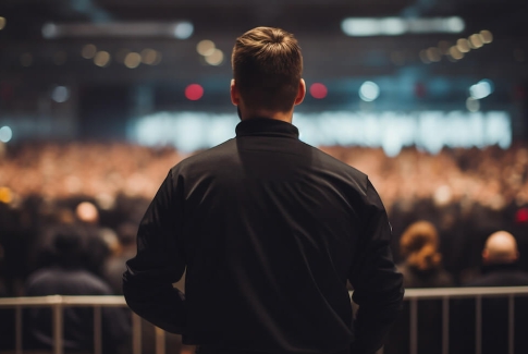 Security Guard At Event